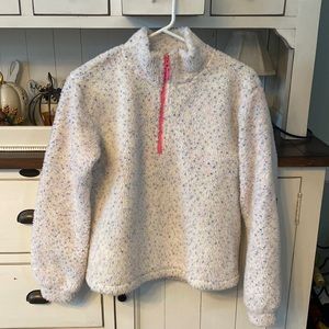 J. Crew Factory Girls 3/4 Zip Pullover NWOT XL